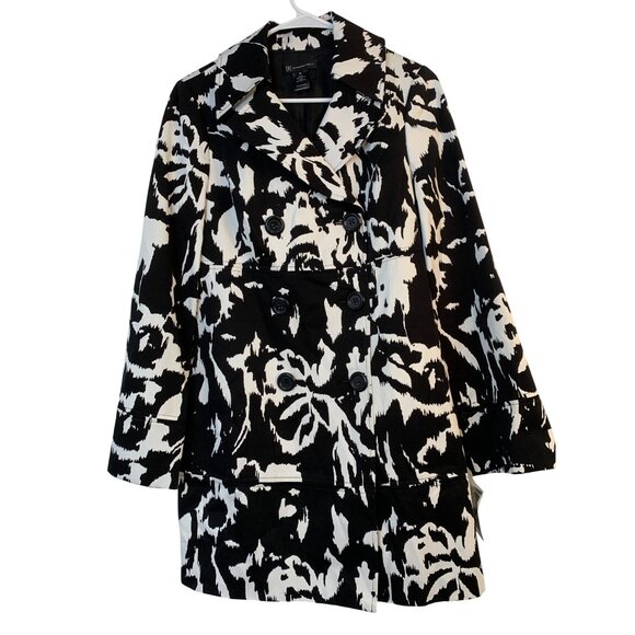Inc International Concepts Womens Double Breast Trench Coat Medium NWT RB10380 - Picture 2 of 11